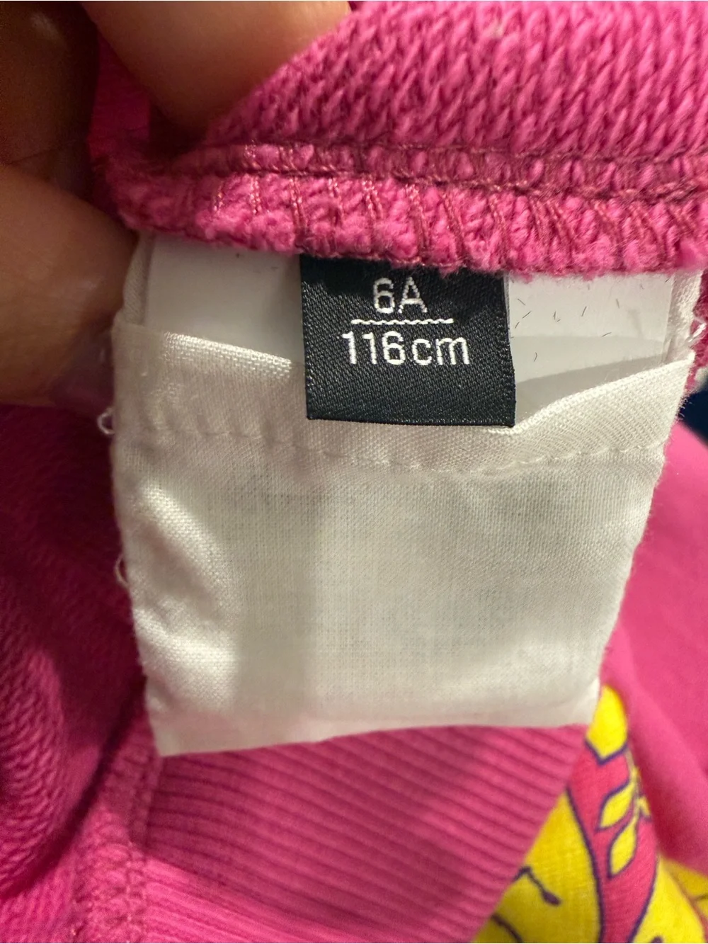 NWT Versace Kids Pink Barocco Logo Hoodie Sweatshirt – Size 6A / 116 cm